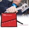 Omabeta 1PCS Tools Roll Wrench Bag with 6 Pockets for