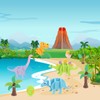 Coola Dinosaur Felt Craft Kits for Kids Ages 3-8,Build Your