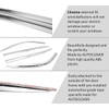 AUTOCLOVER Tape-On Rain Guards Window Visors 6 Pcs Set for
