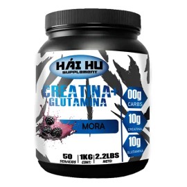 Creatina  Glutamina Hái Hu 1kg 50 Servicios Varios Sabores                                                                                            