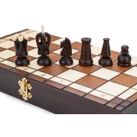 Prime Chess KING Hand Crafted Wooden Chess Set 34 cm
