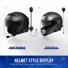 Fodsports FX8 Pro Motorcycle Helmet Intercom Bluetooth Headset 10 Riders