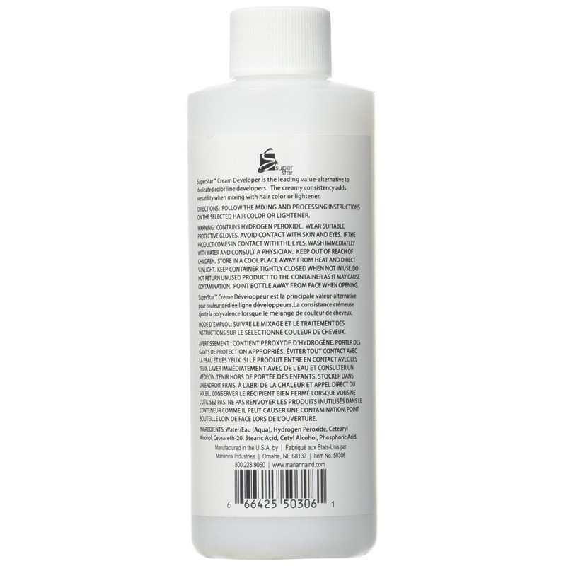 Super Star Stabilized Cream Peroxide Developer, 30v Hc-50306