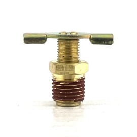 All Tool Depot 1/4" Air Compressor Drain Valve 1/4" NPT Tank Drain (1-Pack)