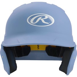 Rawlings | MACH Batting Helmet | Matte Carolina Blue | Senior (6 7/8" - 7 5/8")