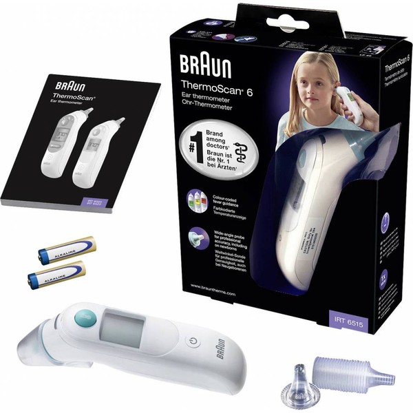 BRAUN THERMOSCAN 6 EAR THERMOMETER IRT 6515