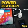 Aqiila USB-C Charger, 45 W, GaN, PD Power Delivery, 2