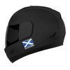 Biomar Labs® 2 x 3D Sticker Scotland Scottish Gaelic Flag