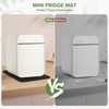 Mini Fridge Silicone Mat with Convex Edge -13.0" x 9.0"