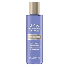 Neutrogena Gentle Oil-Free Eye Makeup Remover  Cleanser for Sensitive Eyes, Non-Greasy Makeup Remover, Removes Waterproof Mascara, Dermatologist...   