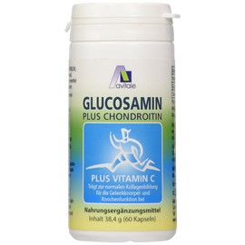 Avitale Glucosamin Chondroitin Kapseln, 60 Stück, 1er Pack (1 x 38,4 g)