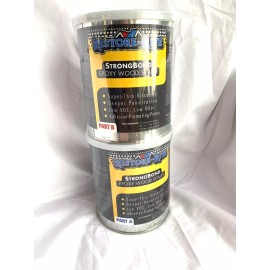 Restore-Rite StrongBond Epoxy Wood Sealer. 1.5 Quart Kit, Parts A & B. 48 fl Oz