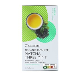 Clearspring Organic Japanese Matcha Three Mint - 20 Tea Sachets