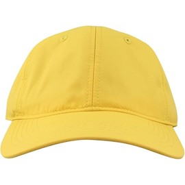 Men Women Sun Hat Peaked Baseball Golf Cap Breathable Hats (AU, Alpha, One Size, Yellow)