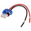 HUIQIAODS HB4 9006 Socket Ceramic Female Connector Wire Harness for