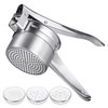Multi-Purpose Stainless Steel Potato Ricer, Heavy Duty Large Capacity Potato