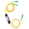 Elprico Fiber Optical Splitter,SC/APC Optical Splitter 1X2 PLC Singlemode Fiber