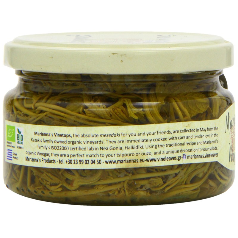 Marianna's Greek Organic Vinetops, 230ml