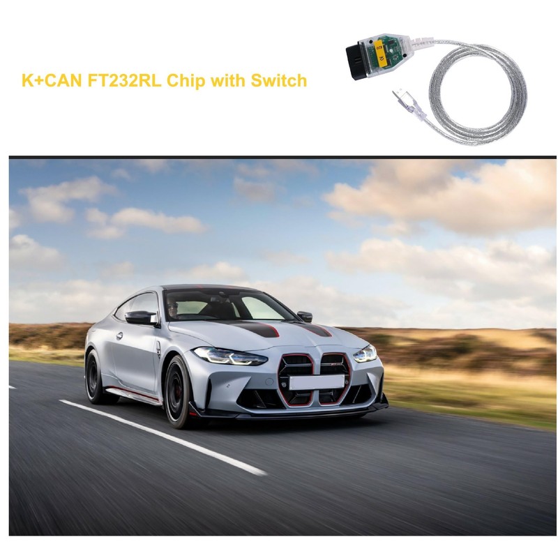 K+DCAN D-CAN KCAN KDCAN Ediabas Cable OBD OBDII ista I-NPA