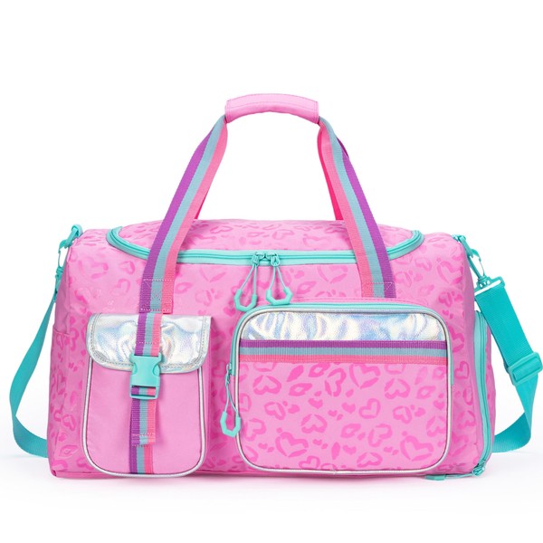 HTgroce Travel Bag for Children Sports Bag with Shoe Compartment