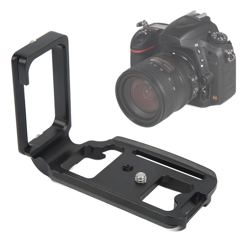 Camera Quick Release L Plate Aluminum Alloy Vertical Horizontal Shooting
