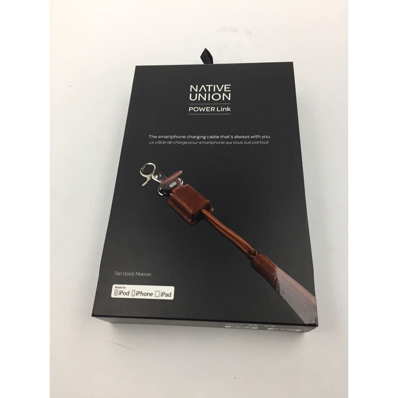 Native Union Power Link Tassel Charger with Lightning Connector -