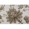 Mill Creek Vintage Inspired Jacobean Brown & Creme Fabric by