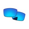 PapaViva Replacement Lenses for Oakley Gascan OO9014 60mm Sunglass Ice