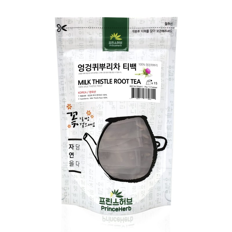 [Medicinal Korean Herb Tea] 100% Natural Milk Thistle Roots Tea