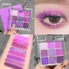 9 Sombras De Ojos Mate Ahumadas Resistentes Al Agua
