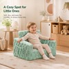 MallSingel Toddler Couch for Kids, 2-in-1 Kids Fold Out Couch