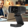 Webcam USB Computer HD BuiltIn Mike Desktop Video Call Conference