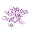 【B170】 Beads for DIY Projects: 15mm Round, Mixed Color, 30Qty