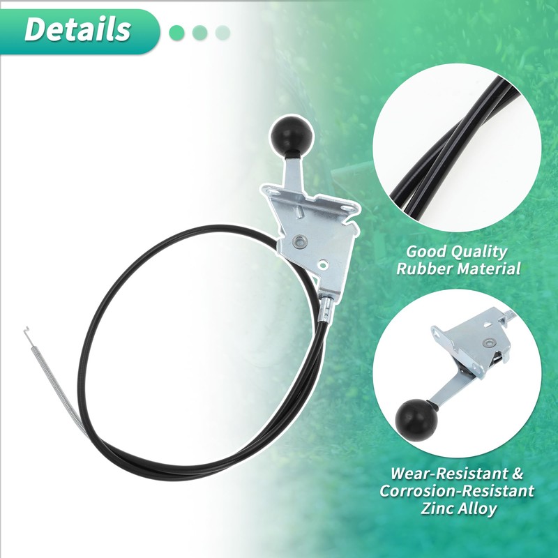X AUTOHAUX No.946-04829A Throttle Cable for Craftsman for Cub Cadet