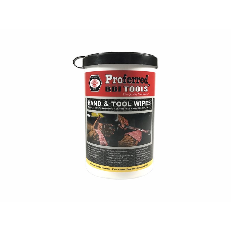 Proferred - T99001 PROFERRED Hand and Tool Wipes, Heavy Duty