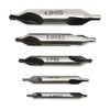 Malayas 5PCS HSS Lathe Mill Center Drill Countersink Bit Tooling
