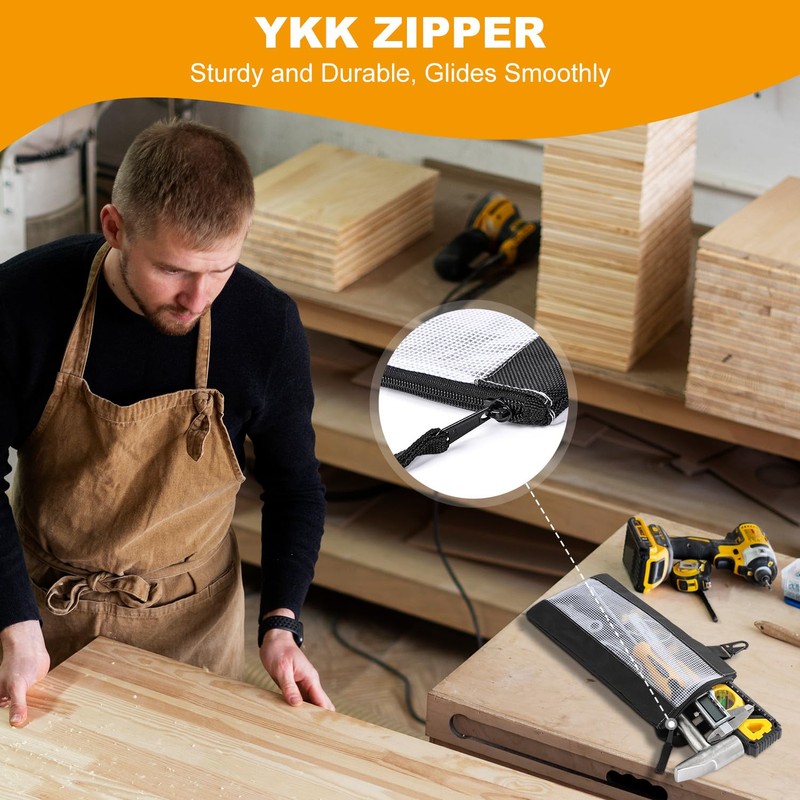 DoocliB Small Tool Zipper Pouch Pack of 2