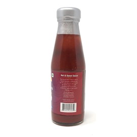 Rani Hot & Sweet Sauce 7oz (200g) Glass Jar, Vegan, Perfect for dipping, Savory Dishes & french fries! ~ Gluten Free | NON-GMO | No Colors | Indian Origin