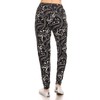 Leggings Depot JGA-R550-M Music in Me Print Jogger Pants w/Pockets,
