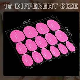 WSYUB 600pcs Nail Adhesive Tabs, Nail Stickers for Press ons,Nail Glue Stickers