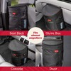 Lusso Gear Spill-Proof Car Trash Can (2 Pack) - 2.5