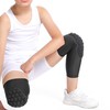 1 Pair Kids Football Knee Pads Fatigue Relief Improve Blood