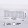 (Pack of 10) Flat Repair Connector for Steel Joining Plate