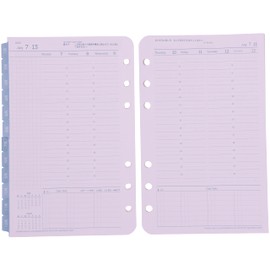 Franklin Planner Original Weekly Refill, 12 Month Edition, Starts July 2025, Compact 86457