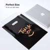 Morsatie Upgraded 100Pcs Thank You Bags, 2.5 Mil Extra Thick