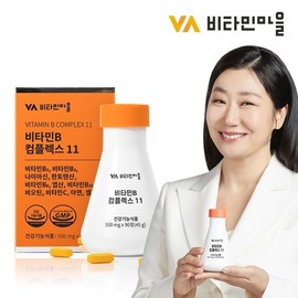 Vitamin Village 11 species combined functional high content high content vitamin B complex 11 90 tablets 1 box 3 months / 비타민마을 11종복합기능성 고함량 비타민B 컴플렉스 11 90정 1박스 3개월분