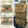 Universal Tactical Seat ​Back Organizer Vehicle Molle Panel Organizer Storage