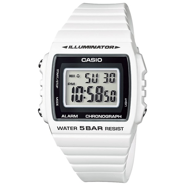 Casio Collection Standard Digital Resin Series Wristwatch (5/10/20 ATM Waterproof),