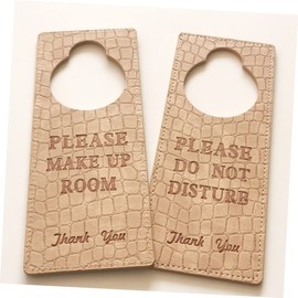 Operitacx 2pcs Door Hanger "Bitte nicht stören". Office Sign Please Bring the Room Door Sign to Emblems Hanger Sign for Door Hanger Signs Do Not Disturb Door Hanging