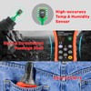 Protmex Digital Temperature Humidity Meter, Thermometer Hygrometer with Ambient Dew